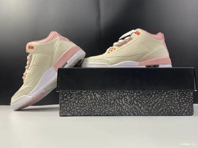 Rep Kickmax Retro CK9246-116 Air Sail (W) 3 Jordan Rust Pink 0404